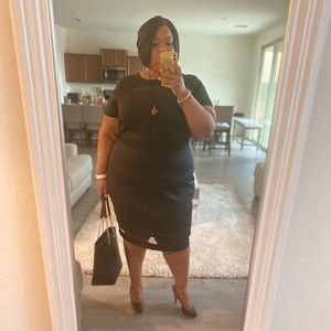 Black ready to wear work dress